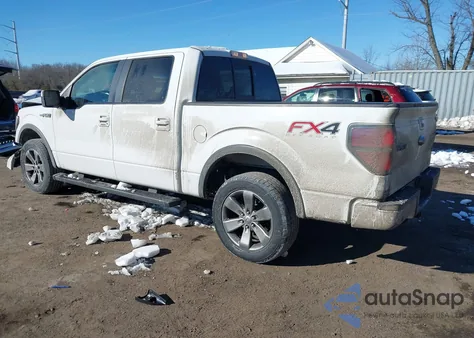 2013 Ford F-150 Fx4 z USA, uszkodzony, nr VIN 1FTFW1EF2DFD95247